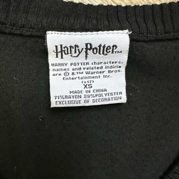 Harry Potter Hufflepuff Cardigan Sweater XS - Picture 5 of 5